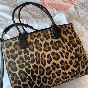 Kate Spade Cheetah Print Leather Bag